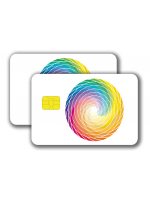 Chipcard SLE5542 -  4/4 colored