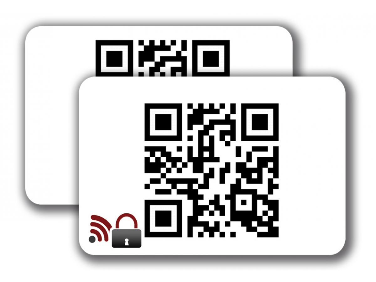 RFID Blocking Card -  1/1 colored