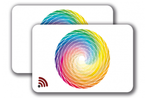 RFID Card EM4200/TK4100 -  4/4 colored