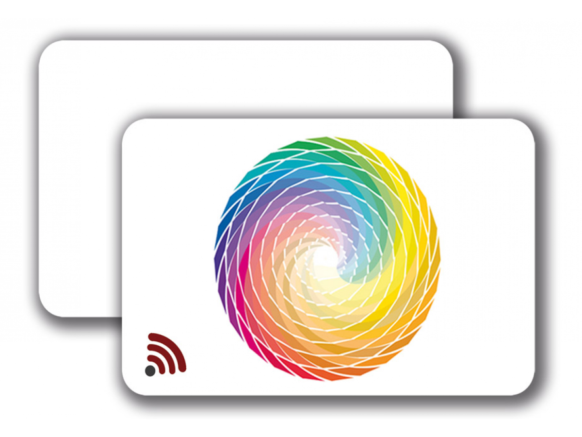 RFID Card MIFARE -  4/0 colored