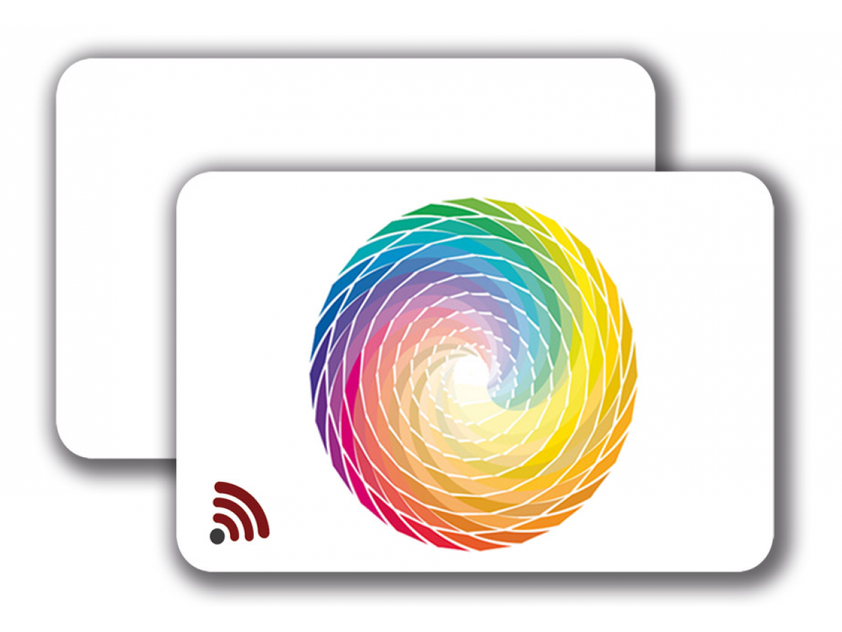RFID Card EM4200/TK4100 -  4/0 colored