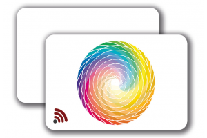 RFID Card EM4200/TK4100 -  4/0 colored
